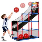 Arcade Basketball Hoop Game Set With 3 Balls For Kids Age 3 To 12 Indoor 