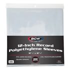 100 Clear Plastic Lp Outer Sleeves 3 Mil  High Quality Vinyl Record Album Covers