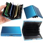 2x Metal Wallet Stainless Steel Credit Card Holder Rfid Enclosed Protective Case