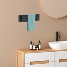 Aluminum Alloy Towel Heater W  Timer  20kg Load  Bathroom Electric Warmer