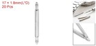 20pcs 17mm Watch Spring Bar Pins 1 8mm Diameter Stainless Steel Band Pins