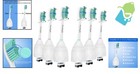 6-pack Replacement Toothbrush Heads For Philips Sonicare E-series - Travel Ca   