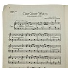The Glow-worm 1930 Piano Solo Simplified Sheet Music Paul Lincke Gluhwurmchen