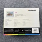 Polaroid 10  Digital Photo Frame Color Screen Xsa-10169s Internal Storage 512mb