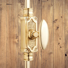 Signature Ironmongery Stepney Door Brass Cremone Bolt 9 Feet Polished Brass Lacq