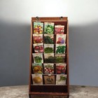 Vintage Crosman Brothers Seed Display Stand W seeds 1980 s   rare Find  