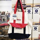Costco Wholesale Canvas Tote Bag Set Of 2   Large   Mini Reusable Shopping Bags