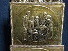 Vintage Embossed Brass Letter Holder- From England