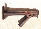1895 Joyce Cridland Railroad Jack No 4 Plain Lever 2-ton Round Base 42-lbs Works