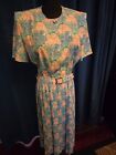 Betty White Owned   Worn 80 s Silk Floral Dress From Golden Girls Costumer