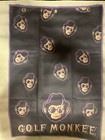 New Golf Monkee Golf Towel With Bag Clip