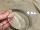 Vintage Antique 4 25  Glass Loop Magnifier Clear Glass No Frame
