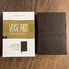 Kjv Large Print Center Reference Bible Thumb Indexed Genuine Leather  125 Retail