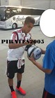 Hachim Mastour Signed Soccer Ball Ac Milan Exact Proof Futbol Next Superstar  