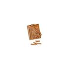 Jam Paper Wood Clip Clothespins Medium 1 1 8 Inch Natural Brown Clothes Pins
