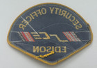 Vintage Southern Callifornia Edison Security Electric Power Company Patch Used