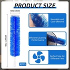3x Bendable Fan Duster Plastic Dust Cleaner Microfiber Head Ceiling Brush