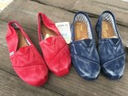 Nwt Authentic Tom s Toms Women s Classics Stone Wash Twil Comfort Shoes Clearanc