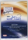 2022 Marvel Masterpieces Dylan Riley Silk Autograph Sketch Card  1 1