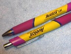 2 Avelox Heavy Metal Drug Rep Pens Hot Pink Yellow   Purple New Ebay s Only Set