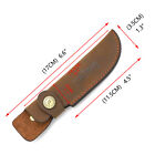 Tourbon Leather Knife Sheath W belt Loop Holster Fixed Blade Pocket Tool Pouch