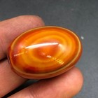 Rare Tibetan Natural Red Old Agate Dzi Sky Eyes Bead Z02