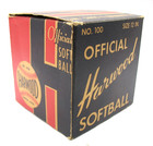Vintage Harwood Official No  100 Softball In Original Box