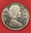 1965 Canada Silver Dollar  Au bu   60 Oz Asw  80  Silver Dollar 
