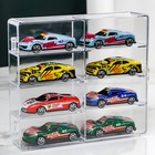 4pcs Car Diecast Display Case Acrylic 4-tier 1 32 Model 32 Car Compartment