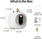 2 5 Gallon Mini-tank Water Heater Electric Under Sink Instant Hot Water 120v Ac