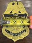 Iraq Embassy Border Patrol Attach   Yellow Badge Patch- New No Hook Back 3 5   x6   