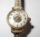 Rare 1968 Baseball New York Mets Girard-perregaux Gold Ladies Watch Pin Souvenir