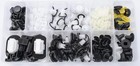 125pcs Fits Tesla Model Y Model 3 Body Interior And Exterior Retainer Fastener
