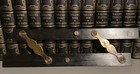 Antique Ebony   Brass Parallel Gauge With Unis France Mark Maritime Draughtsman