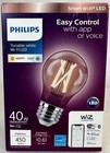 Lot Of 4-  Philips Smart Bulb Led 40w Equivalent Dimmable Wi-fi  A15  E26