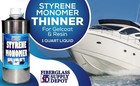 Styrene Monomer Resin gel Coat Thinner -boat-marine-paint-fiberglass -  Pint