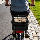 Bike Rear Basket 12 8x11 2x5 91in W  Luggage Net Liner For Shopping Commute