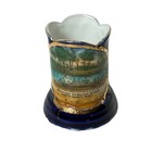 South Haven Michigan Mi Antique Boating Black River Souvenir Cobalt Trinket