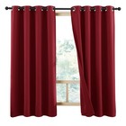 Kitchen Full Blackout Curtain Panels  Super Thick And Soft Insulated Window C   