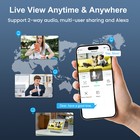 Anran 5mp Hd Wifi Security Camera System Outdoor Home Wireless Audio 8ch Nvr 2tb