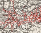 1928 Antique Pennsylvania Railroad Map Vintage Pennsylvania Railway Map 2865