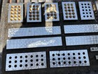 Metal Fixture Machinist Setup Rectangular Assorted Lot Guage Blocks Parellels