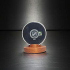 Wayne Gretzky Of The La Kings Signed Logo Hockey Puck Coa
