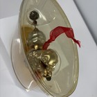 French Poodle Christmas Ornament Blown Glass White Fun Dog Cherish The Season