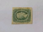 Csa Confederate 1863-64 10 C Green Stamp Jefferson Davis- Mint Original Gum Id7