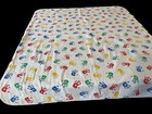 Nanny Webster Double Flannel Baby Blanket  34  X 40  Nursery Baby Primary Color