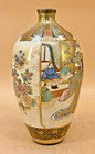 Impressive Japanese Meiji Museum-quality Satsuma Vase