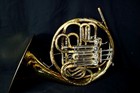 1970 Conn 6d Double French Horn In Bb f - Used  Damaged Finish  Case Included