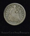 1853 Love Token Engraved Pentagon Design Silver On Liberty Seated Half Dime