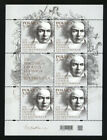 Sheet Composer Ludvig Van Beethoven Mnh Fi 5118 - Sheet Poland 2021 Clasic Music